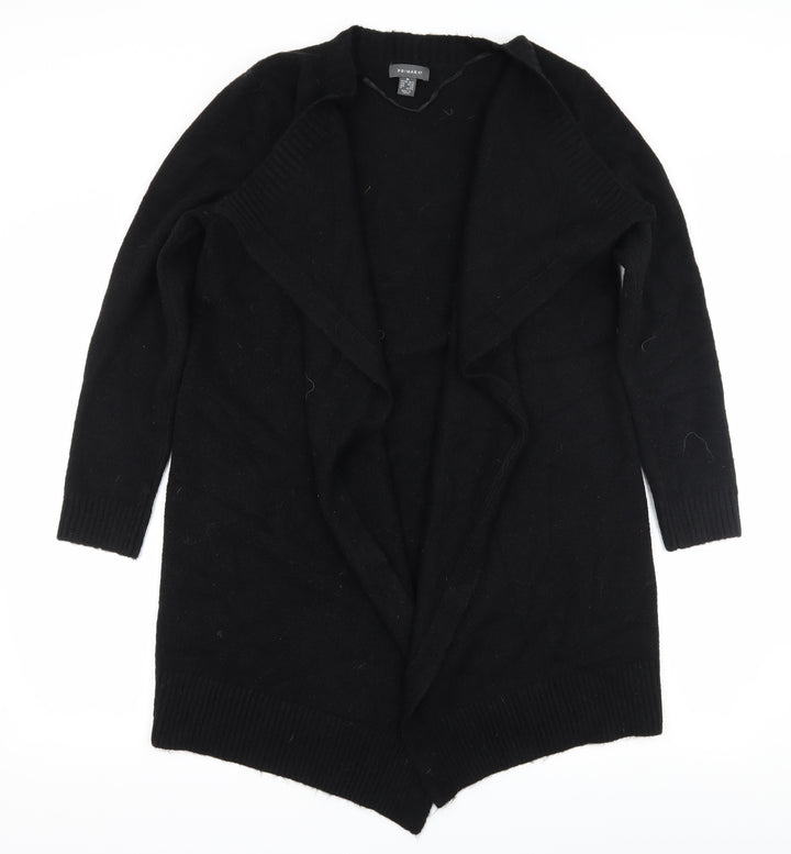Primark Womens Black Knit Cardigan Jumper Size 10