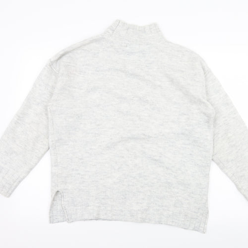 Primark Womens Grey  Knit Pullover Jumper Size 10