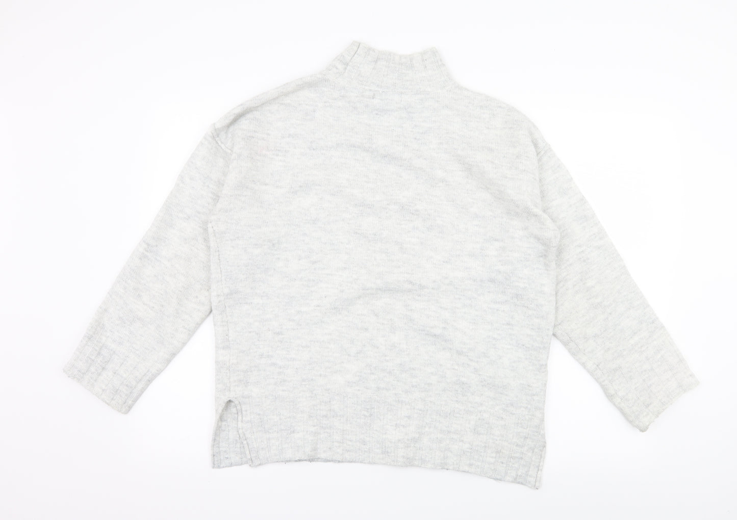 Primark Womens Grey  Knit Pullover Jumper Size 10