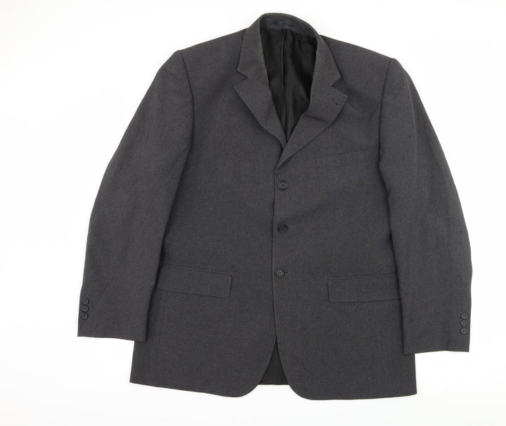 F&F Mens Grey   Jacket Suit Jacket Size L