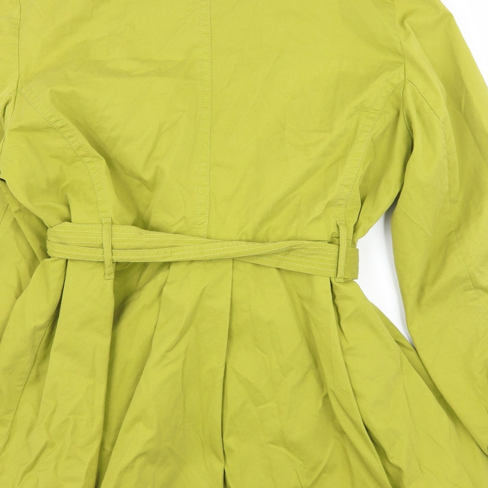 NEXT Womens Green   Overcoat Coat Size 18