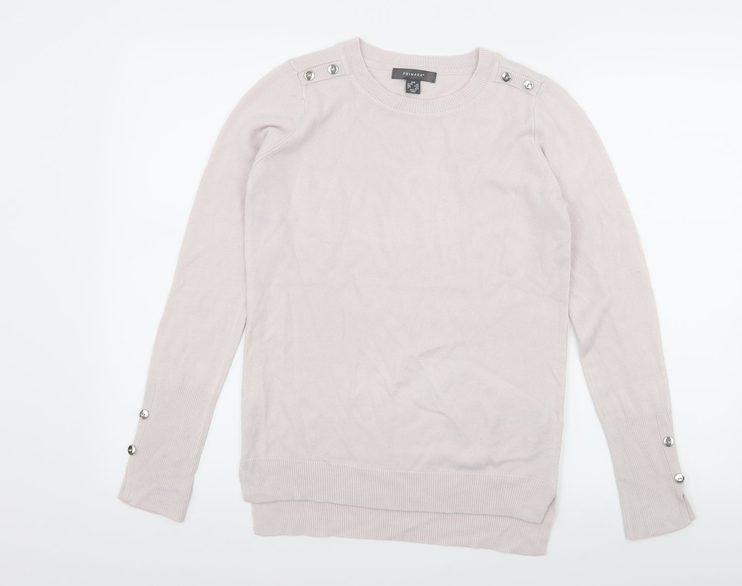Primark Womens Pink  Knit Pullover Jumper Size 4
