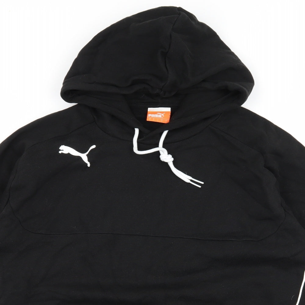 PUMA Mens Black  Jersey Pullover Hoodie Size L  - Bristol Half Marathon