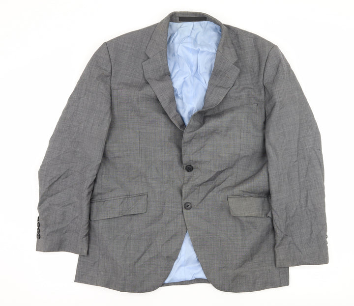 Marks and Spencer Mens Grey Jacket Suit Jacket Size L