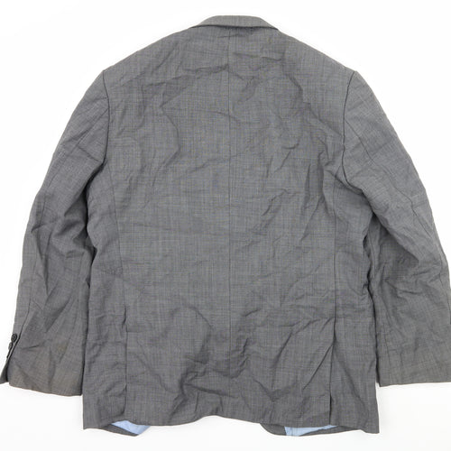 Marks and Spencer Mens Grey   Jacket Suit Jacket Size L
