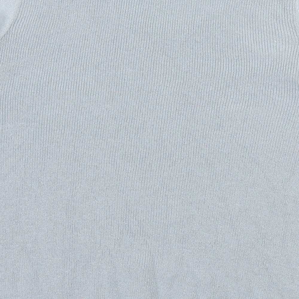 Marks and Spencer Womens Blue  Knit Pullover Jumper Size 16