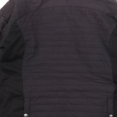 Abacus Womens Black   Overcoat Coat Size XL