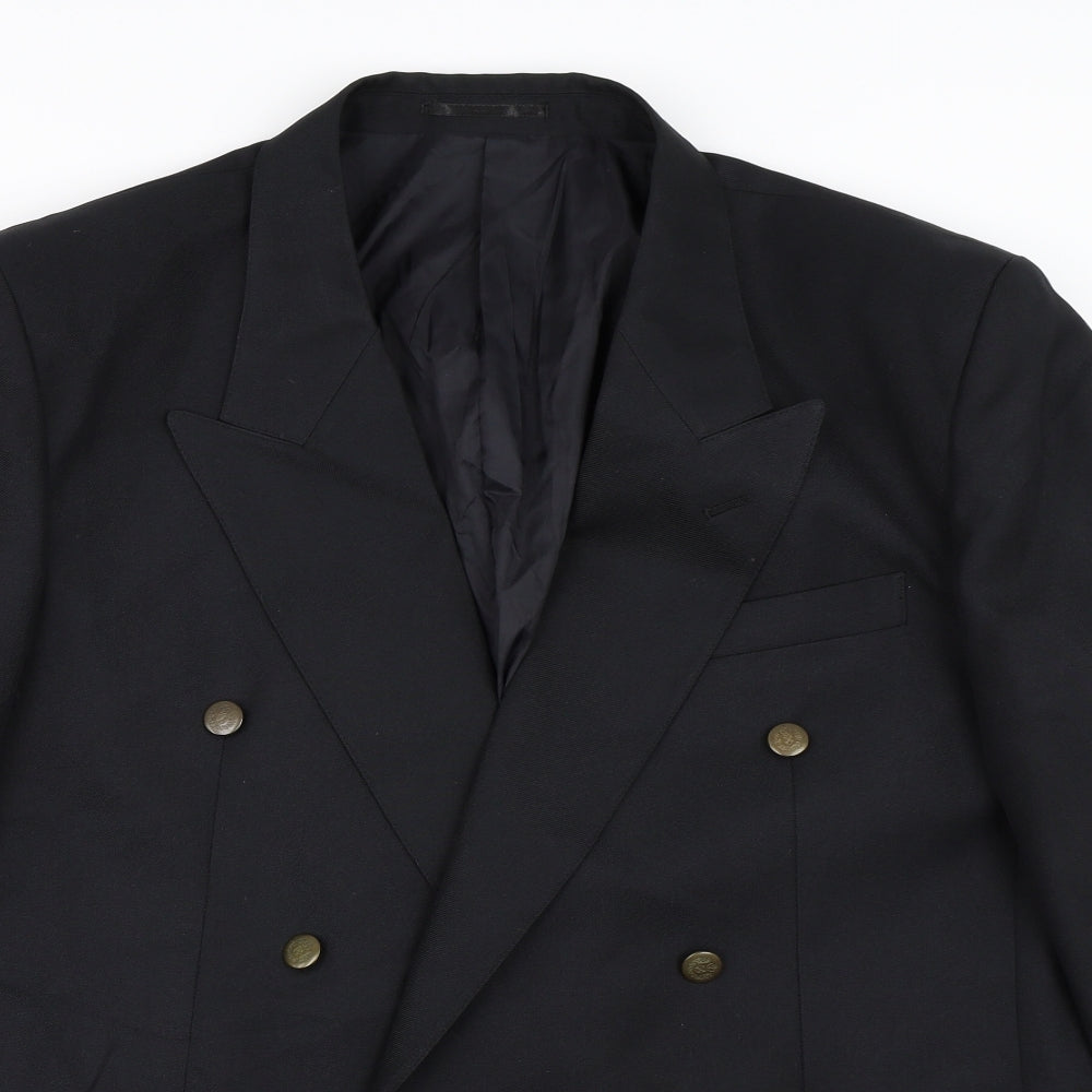 Classic Mens Black   Jacket Blazer Size 42