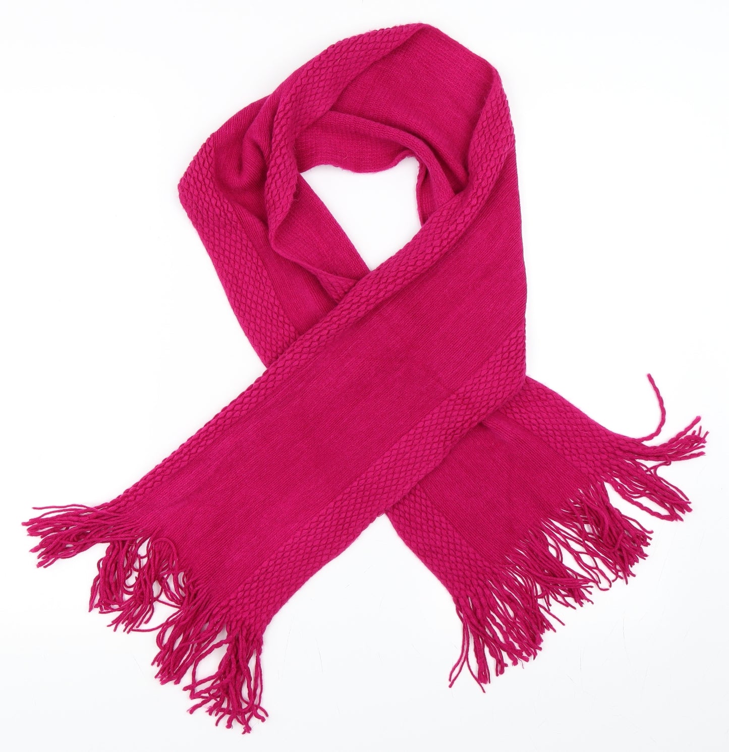 Preworn Womens Pink    Scarf