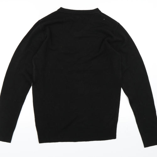 Matalan Mens Black   Pullover Jumper Size S