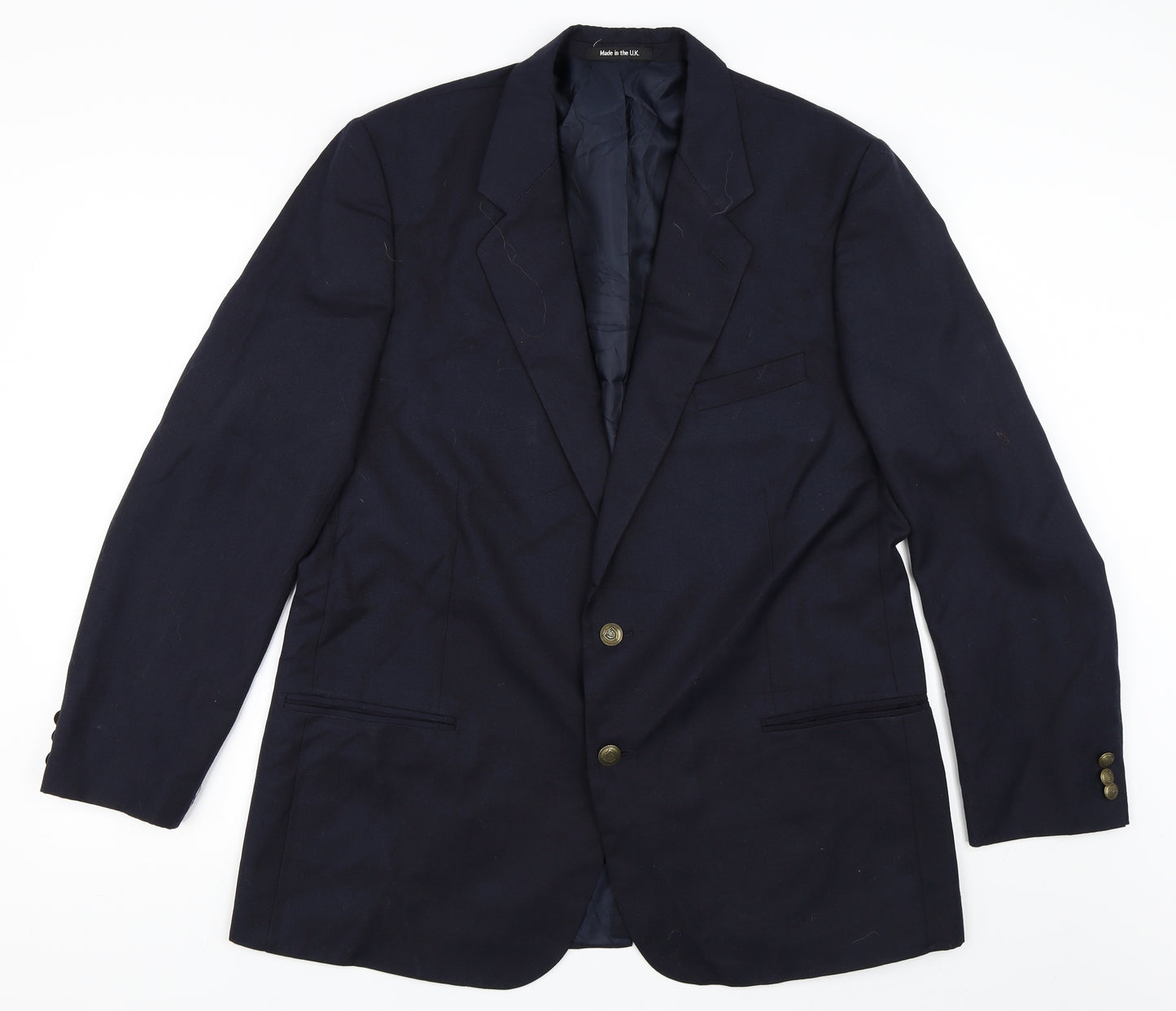 Preworn Mens Blue   Jacket Blazer Size 44