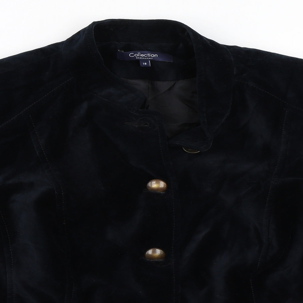 Debenhams Womens Blue   Jacket Blazer Size 18