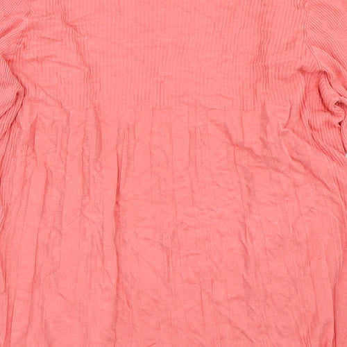 Bonmarché Womens Pink   Cardigan Jumper Size XL