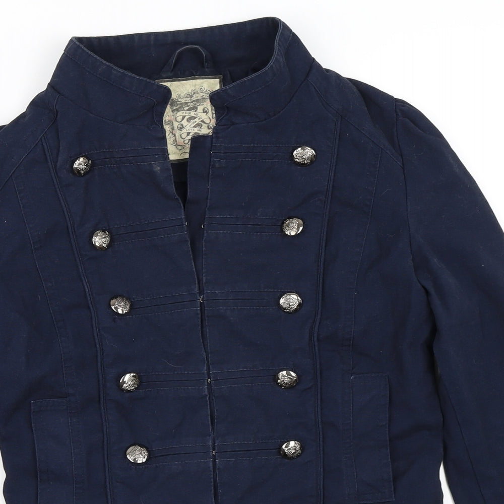 New Look Womens Blue   Jacket Blazer Size 8