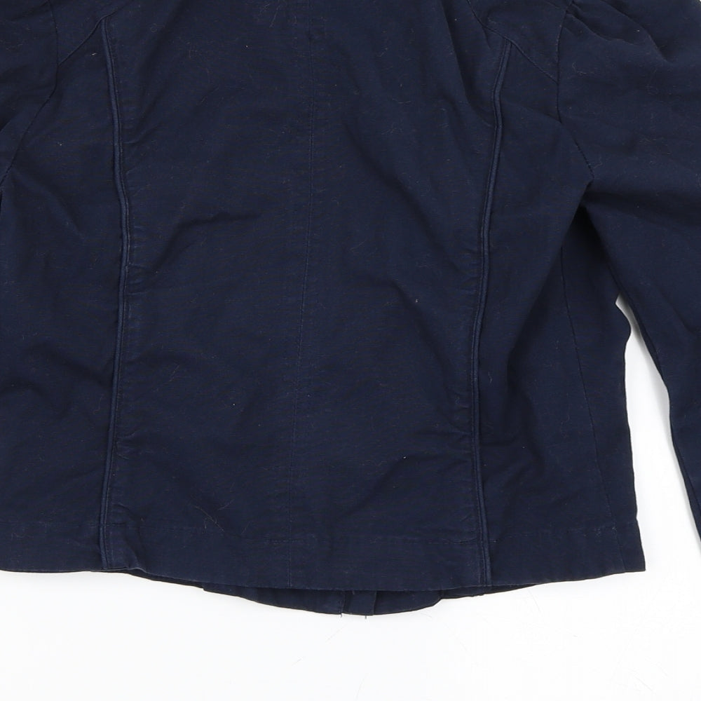 New Look Womens Blue   Jacket Blazer Size 8