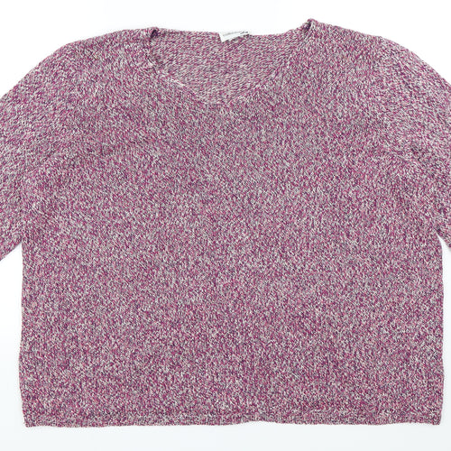 Collection L Womens Pink   Pullover Jumper Size XL