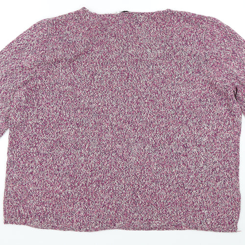 Collection L Womens Pink   Pullover Jumper Size XL