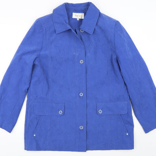EWM Womens Blue   Jacket  Size 14
