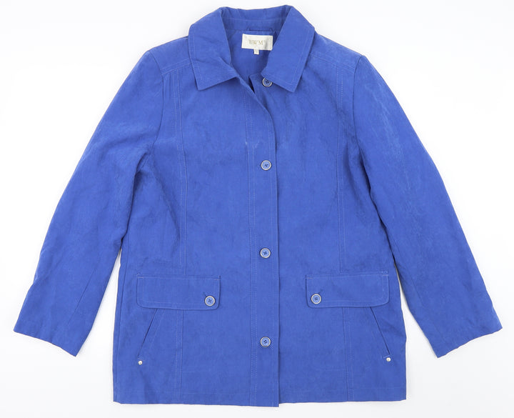 EWM Womens Blue Jacket Size 14