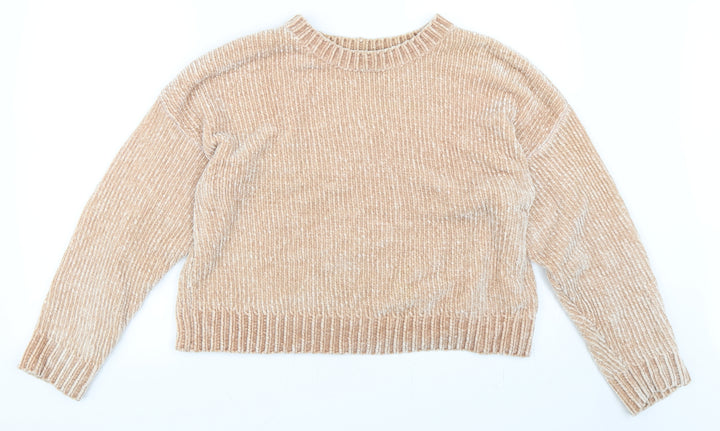 New Look Womens Beige Pullover Jumper Size L