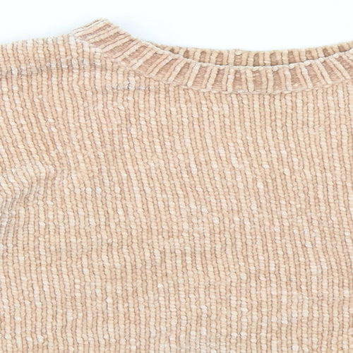 New Look Womens Beige   Pullover Jumper Size L