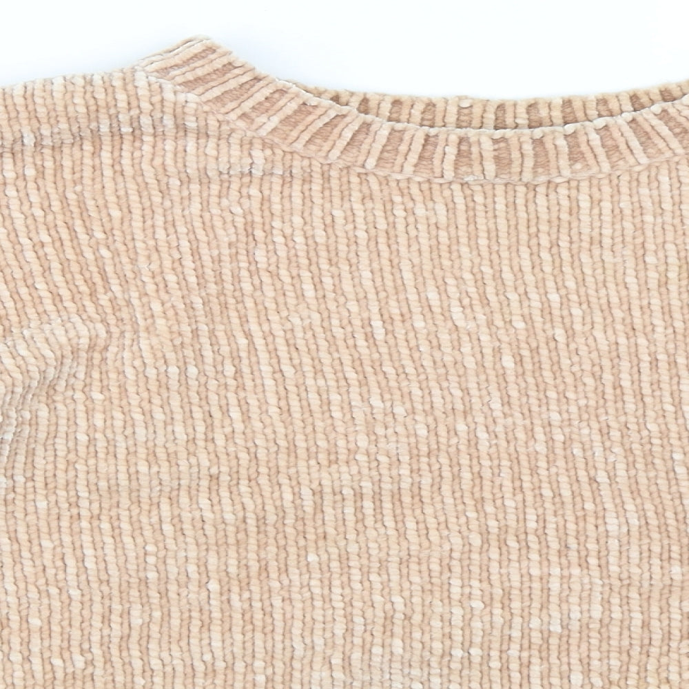 New Look Womens Beige   Pullover Jumper Size L