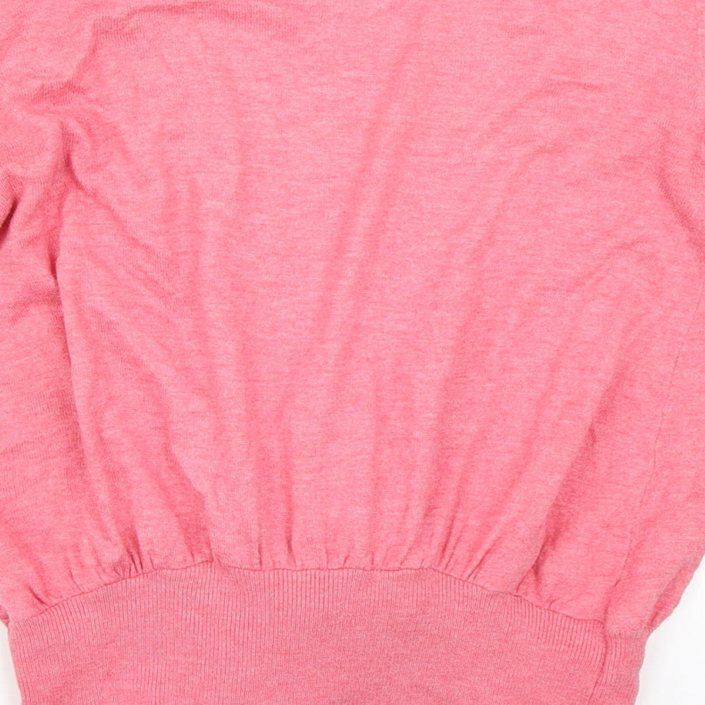 Mango Womens Pink    Jumper Size L