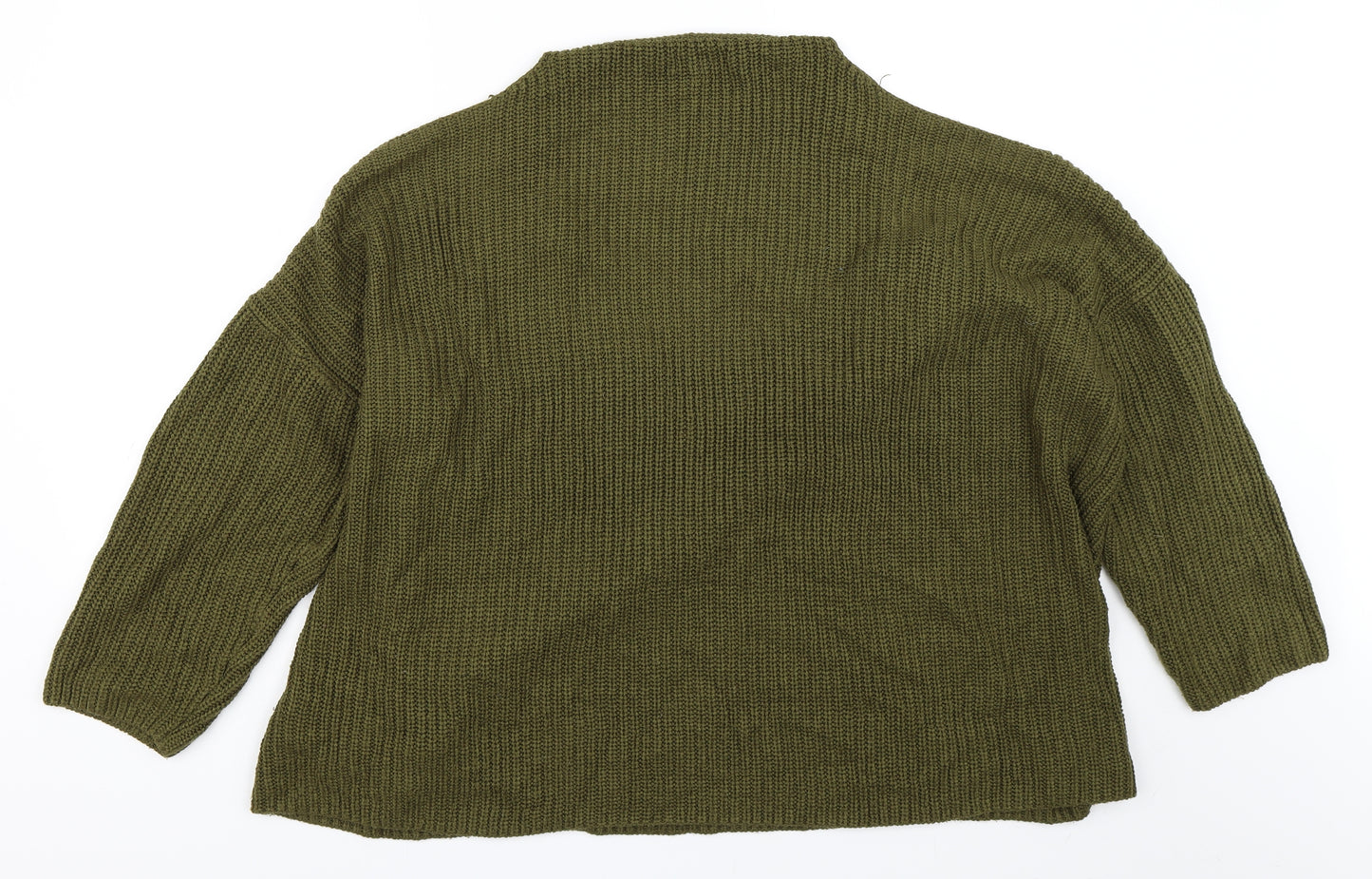 New Look Womens Green   Pullover Jumper Size 24