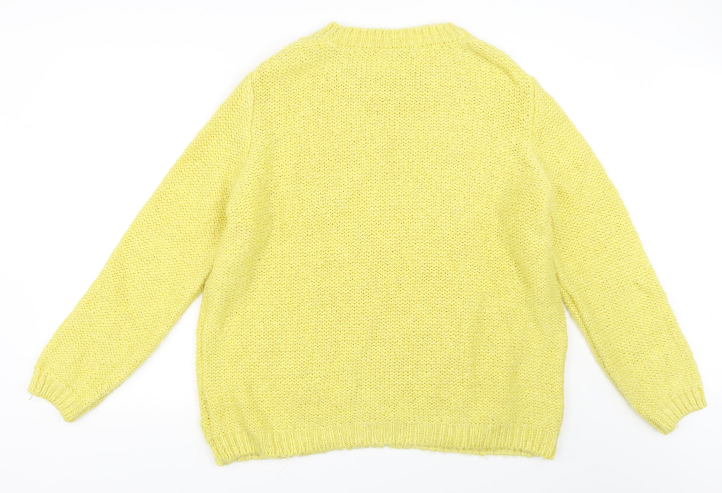 George Womens Yellow   Pullover Jumper Size 26