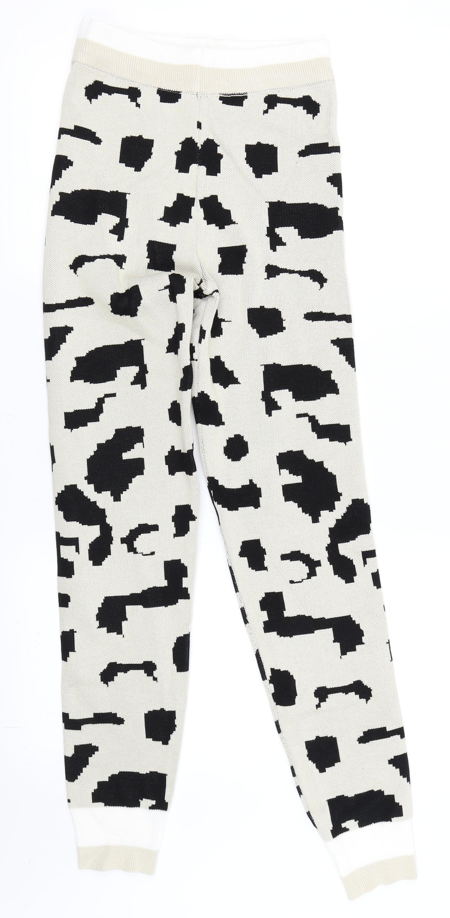 Emma & Ashley Design Womens Beige   Jogger Trousers Size M