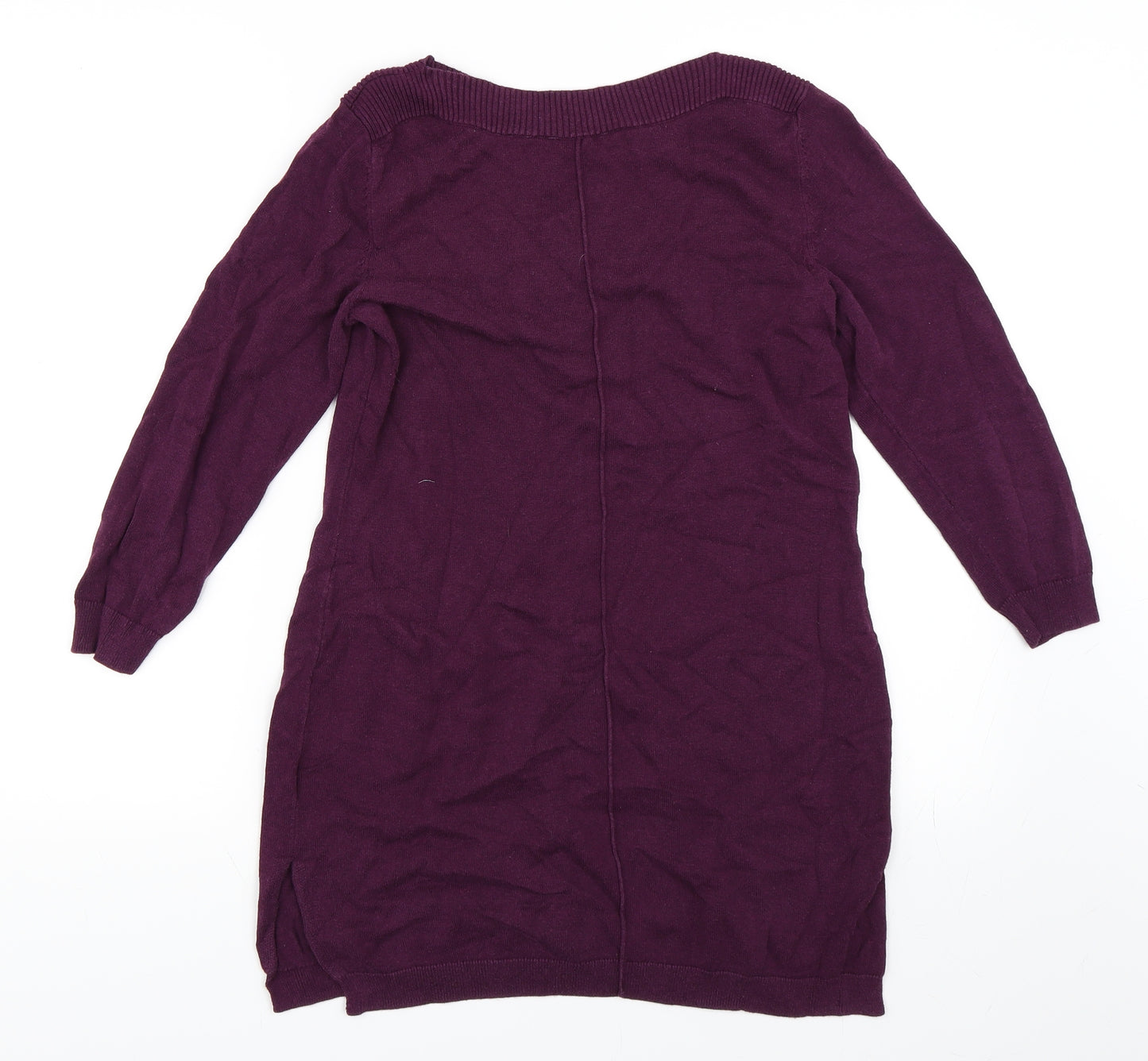 Ruth Langsford Womens Purple   Tunic Jumper Size S