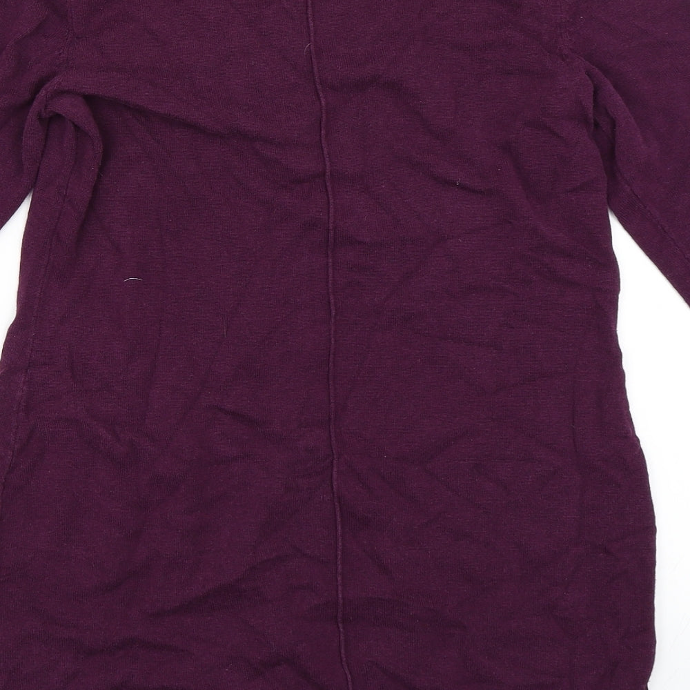 Ruth Langsford Womens Purple   Tunic Jumper Size S