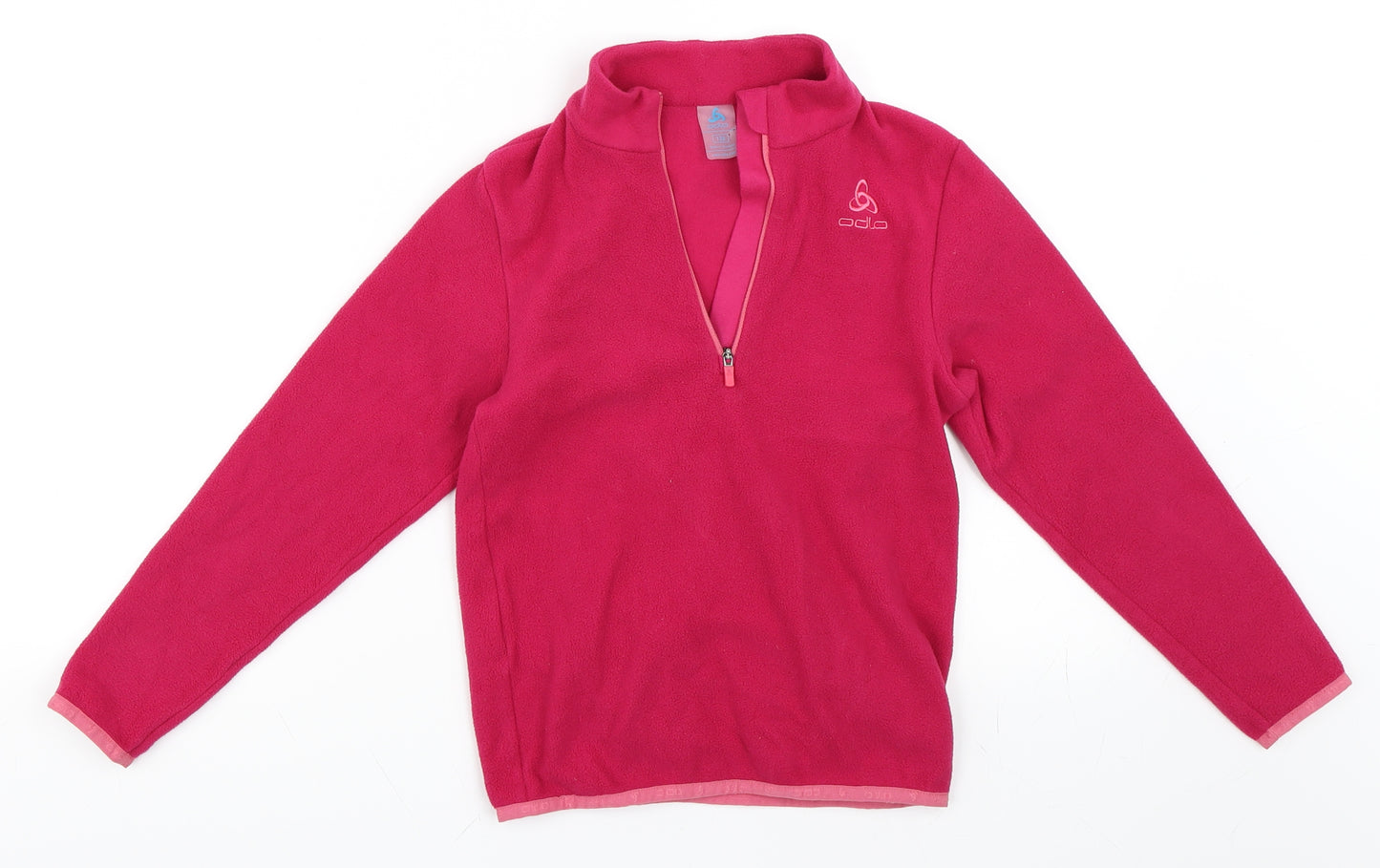 Odlo Girls Pink   Henley Sweatshirt Size S