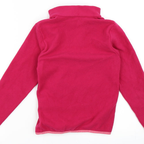Odlo Girls Pink   Henley Sweatshirt Size S