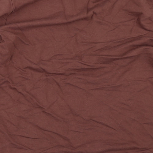 ASOS Womens Brown   Henley Sweatshirt Size S