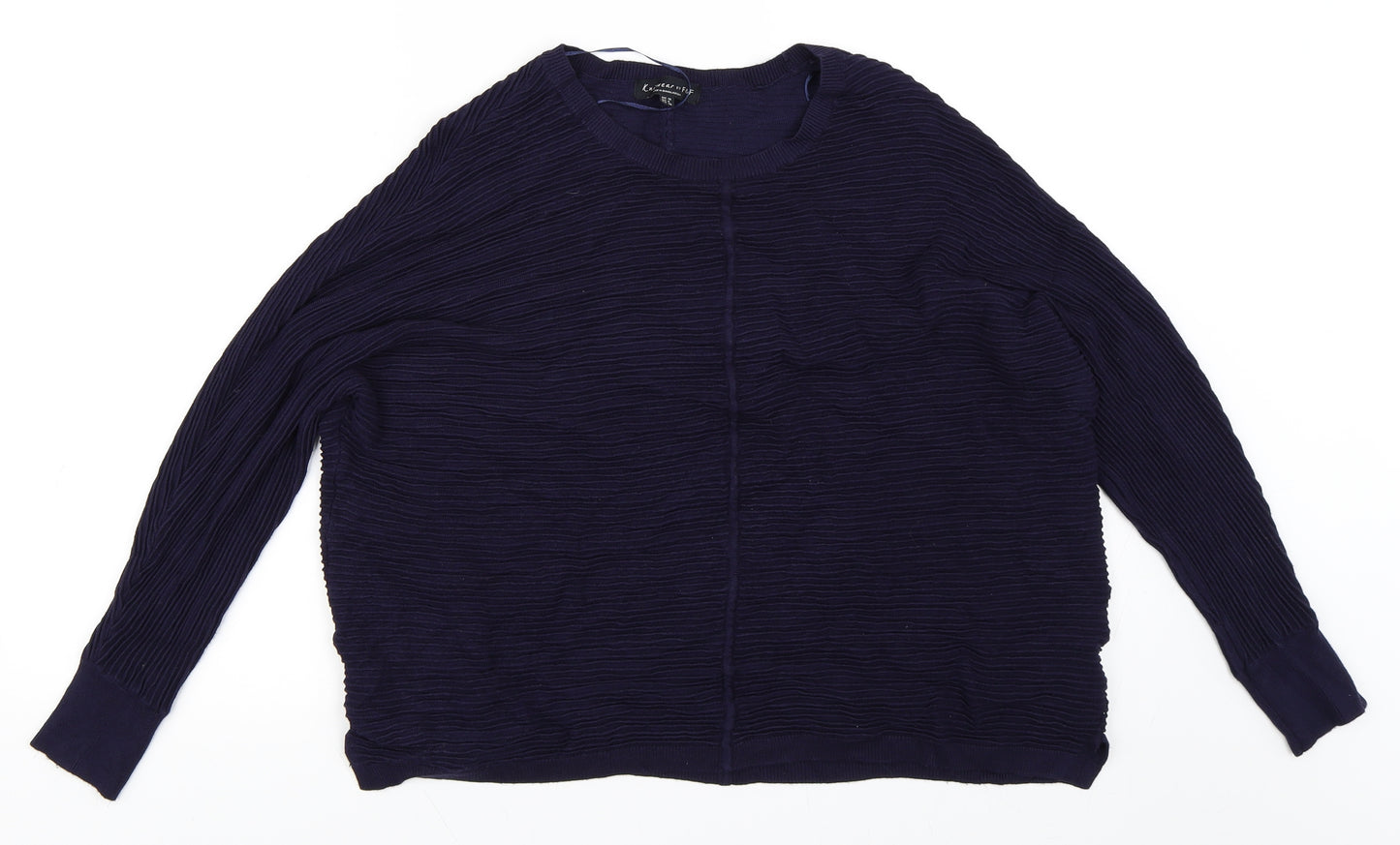 F&F Womens Blue   Pullover Jumper Size 10