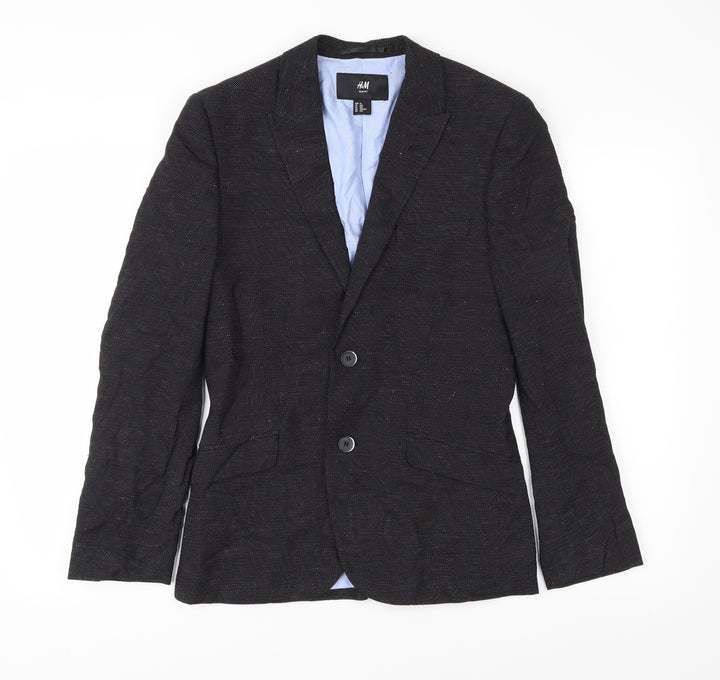 H&M Mens Blue Jacket Size 34