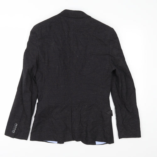 H&M Mens Blue   Jacket  Size 34