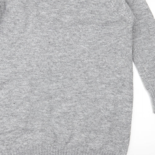 Primark Womens Grey  Knit Pullover Jumper Size S