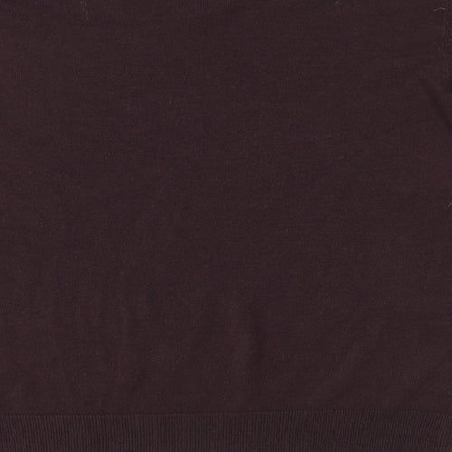 Marks and Spencer Mens Purple  Knit Pullover Jumper Size XL