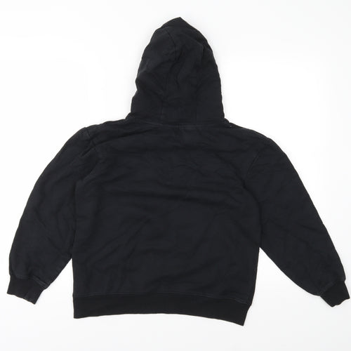 Bon Prix Boys Black  Jersey Pullover Hoodie Size 12-13 Years
