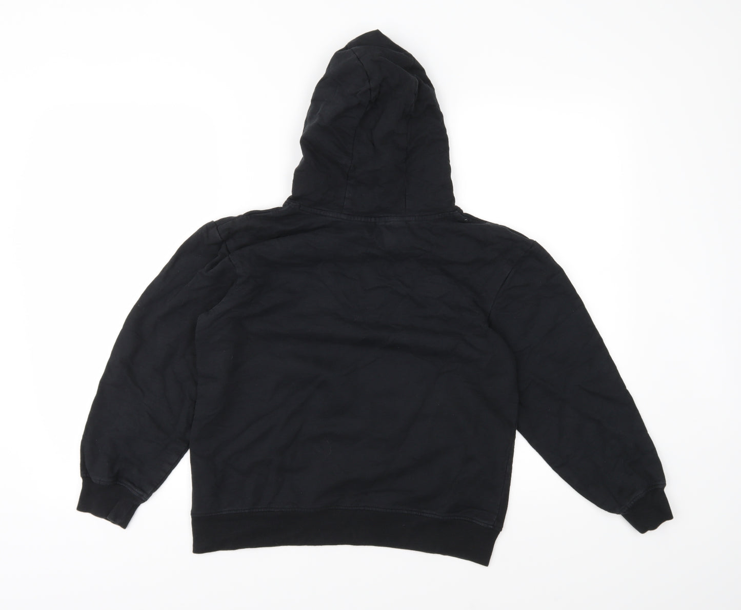 Bon Prix Boys Black  Jersey Pullover Hoodie Size 12-13 Years