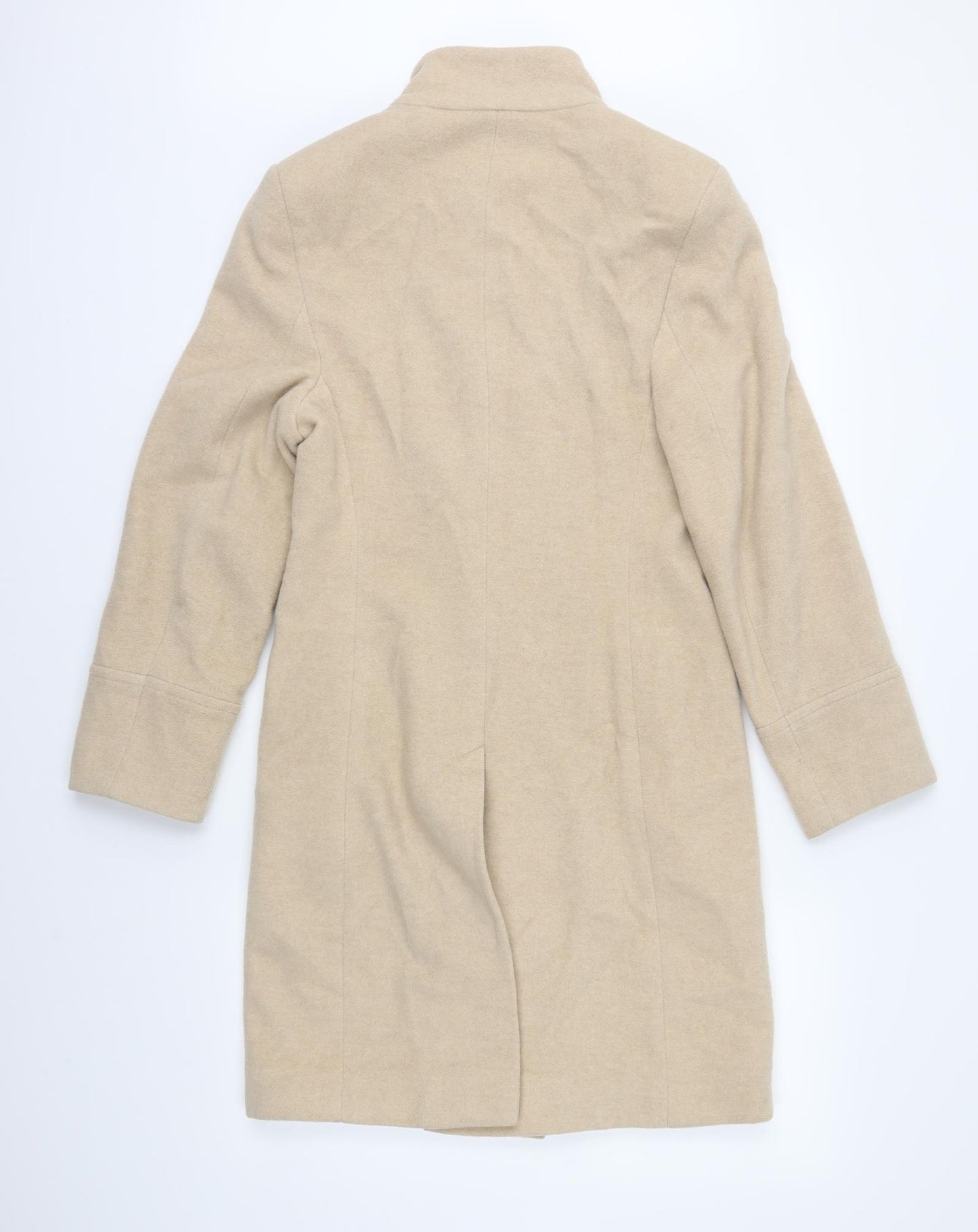 NEXT Womens Beige   Overcoat Coat Size 12