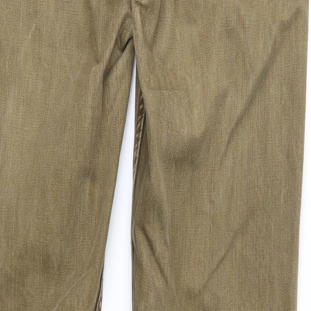 NEXT Mens Brown  Denim Straight Jeans Size 32 in L32 in