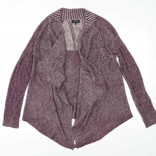 Soon Womens Purple  Knit Cardigan Jumper Size 12
