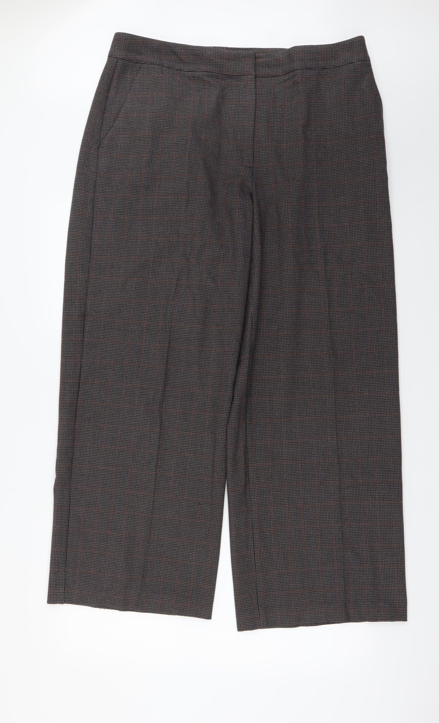 Marks and Spencer Womens Brown   Trousers  Size 18 L29 in