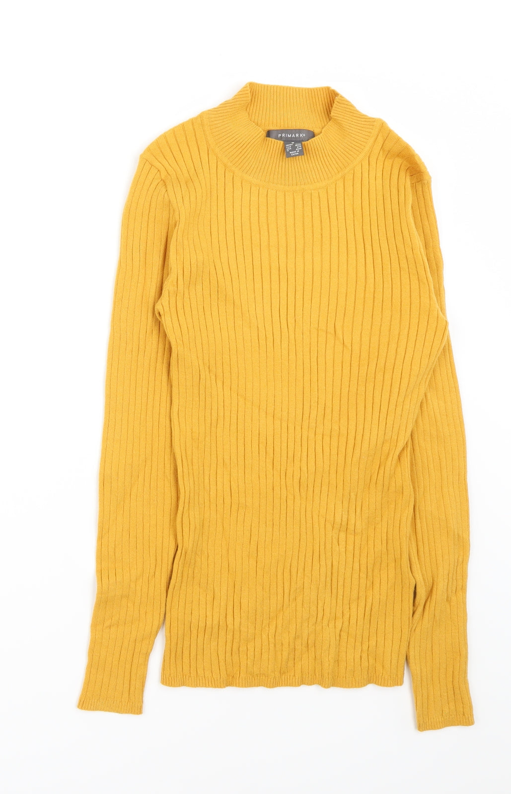 Primark  Womens Yellow   Pullover Jumper Size M