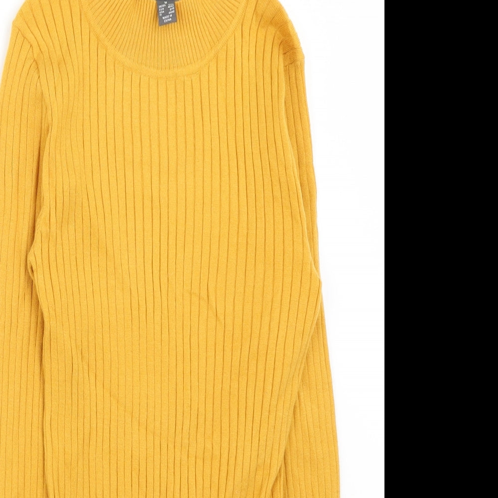 Primark  Womens Yellow   Pullover Jumper Size M