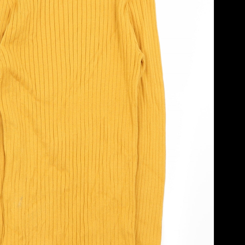 Primark  Womens Yellow   Pullover Jumper Size M