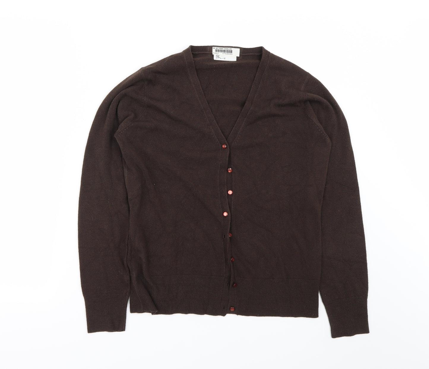 BHS Womens Brown   Cardigan Jumper Size 12
